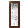 thumbnail image 2 of ArtToFrames 7" x 21" Walnut Picture Frame, 7x21 inch Brown MDF Poster Frame (WOM-4086), 3 Pack, 2 of 8