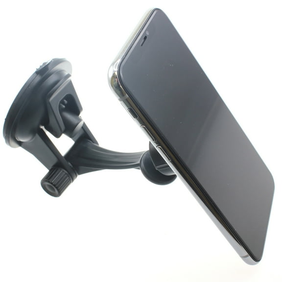 Magnetic Car Mount for iPhone 16/Pro/Max/Plus - Holder Dash Windshield Rotating Strong Grip for iPhone 16/Pro/Max/Plus