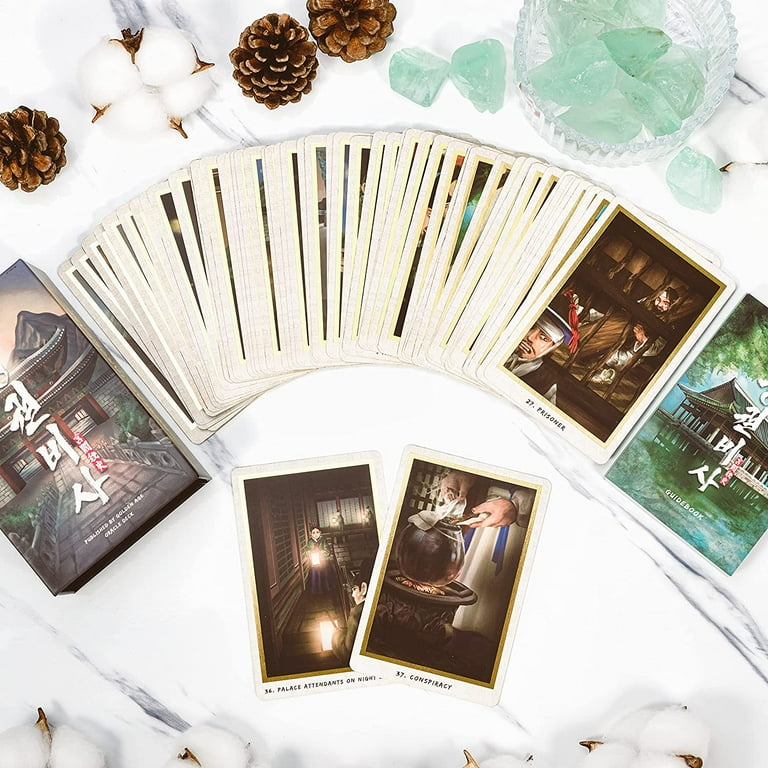 PRIME MUSE Korean Secret of The Kingdom Oracle Tarot Cards with