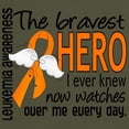 thumbnail image 3 of CafePress - Bravest Hero I Knew Leukemia Light T Shirt - Men's Classic Graphic Cotton T-Shirt, 3 of 4