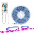 thumbnail image 3 of Tv Backlight, 80 Led 5m Tv Light Strip For 32-58 Inch Tv / Monitor Backlight, 5050 Usb Rgb Led Light Strip With Remote Control, 3 of 4