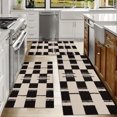 thumbnail image 6 of Kitchen Rugs Sets of 3 Non Slip Washable Kitchen Mats for Floor, Waterproof Kitchen Runner Rug, Floor Mat Carpet for Entryway, Laundry, Sink, Hallway, Bathroom, 6 of 10