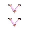 thumbnail image 3 of Soidarity Manoplas de refrigeración Cubierta de mano antideslizante Ropa de verano Manopla de protección solar Rosa Type2 NO2, 3 of 6