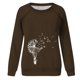 thumbnail image 4 of ICHUANYI Liquidación Camisas casuales de manga larga para mujer Sudadera con cuello redondo estampada Jersey Túnica suelta Tops ICHUANYI WER202308257086, 4 of 7