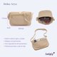 thumbnail image 4 of Bolsa Crossbody de Mujer LuckyLy, Bandolera tipo Mensajero, Modelo Arya, Beige LuckyLy Bolsa Crossbody, Bandolera de Mano y al Hombro, Ligera con Múltiples Compartimentos - Modelo Arya, 4 of 6
