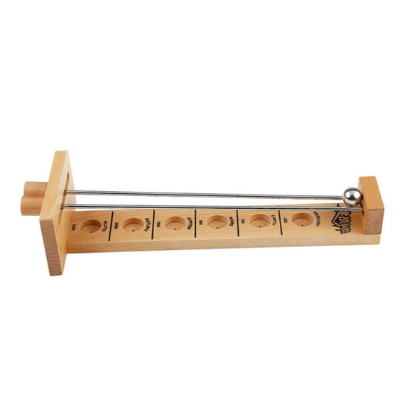 Daily Mix Store RYGRZJ 1pcs Wooden Hockey Toy Party Game Bars Family Fun Educational Puzzle Games Play Toys Gifts For Kids