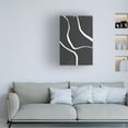 thumbnail image 2 of Trademark Fine Art uplusmestudio White Lines Canvas Wall Art, 2 of 4