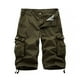 thumbnail image 5 of Qarigey Pantalones cortos de carga Pantalones casuales Traje de hombre Resistencia al desgaste Multiusos Exterior Interior Lavable Moda Verde treinta y cuatro 2Conjunto, 5 of 6