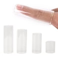 thumbnail image 1 of Guitar Slider, Guitar Bass Guitar Slider, Glass Guitar Slider Short Guitar Slide, Guitar Slide Transparent Glass String Slides Cylinder Bar Bright Tone Electric Guitar Accessories, 1 of 7