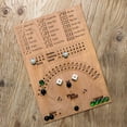 thumbnail image 4 of Baseball  Board Game Wooden Marbles Board Game Board, 4 of 8