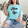 thumbnail image 2 of Embrace the Joys of Mom Life, Chalky Mint Comfort Colors T-Shirt, Medium, 2 of 3