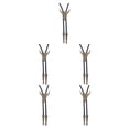 thumbnail image 1 of Qarigey Corbatas doradas para hombres Bolo de moda estadounidense Corbata de collar de estilo occidental ajustable como regalo perfecto con cuerno de bronce 5piezas Qarigey CBP190717, 1 of 6