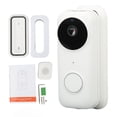 thumbnail image 1 of Video Doorbell Camera,For Tuya 2.4G WIFI Smart Doorbell Smart Visual Doorbell Crafted with Care, 1 of 8