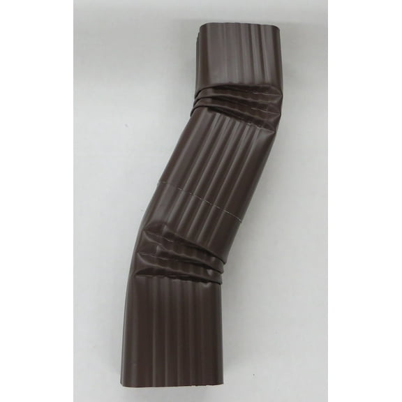 Aluminum Offset Downspout Elbow (3x4 B, ROYAL BROWN)