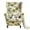 Beige Floral, variant on SHANNA Wingback Chair Slipcovers 2-Piece Stretch Fabric Wing Chair Cover with Cushion Cover Armchair Sofa Furniture Protector