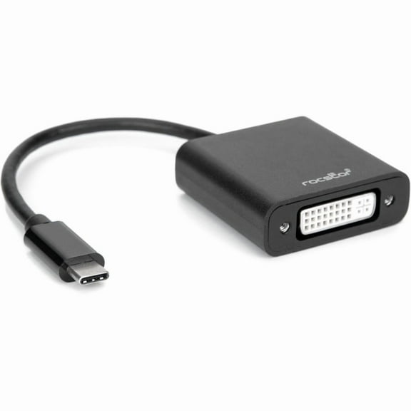 Rocstor 2M (6ft) USB Type C to DVI M/F Adapter Y10C135-B1