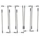 thumbnail image 5 of 10 farolas de tren modelo, farolas de , adornos 1/75, 3 V, mini para maquetas de arquitectura, mesa de, 5 of 9
