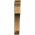 thumbnail image 2 of Ekena Millwork 5 1/2"W x 38"D x 38"H Westlake Traditional Smooth Bracket, Western Red Cedar, 2 of 13