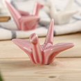 thumbnail image 3 of 5 piezas soporte estante de descanso JM estilo japonés grúa de Origami rosa blanco, 3 of 4