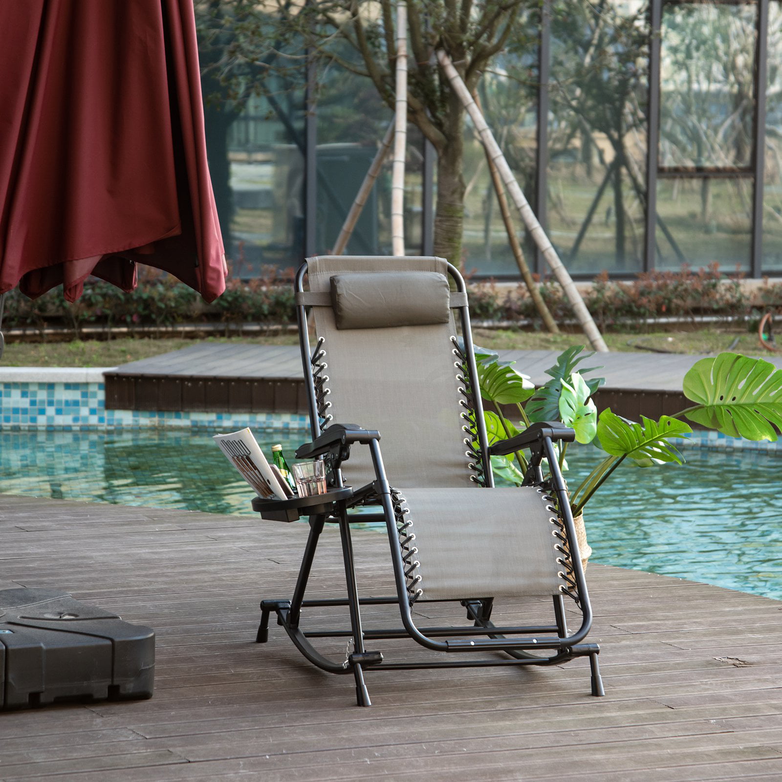 Gravity Garden Reclining Sun Chair Lounger