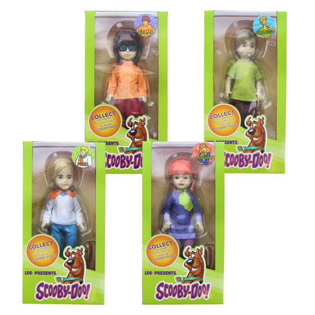 Scooby Doo Plush Dolls Velma, Daphne & Scooby Doo Set Of 4