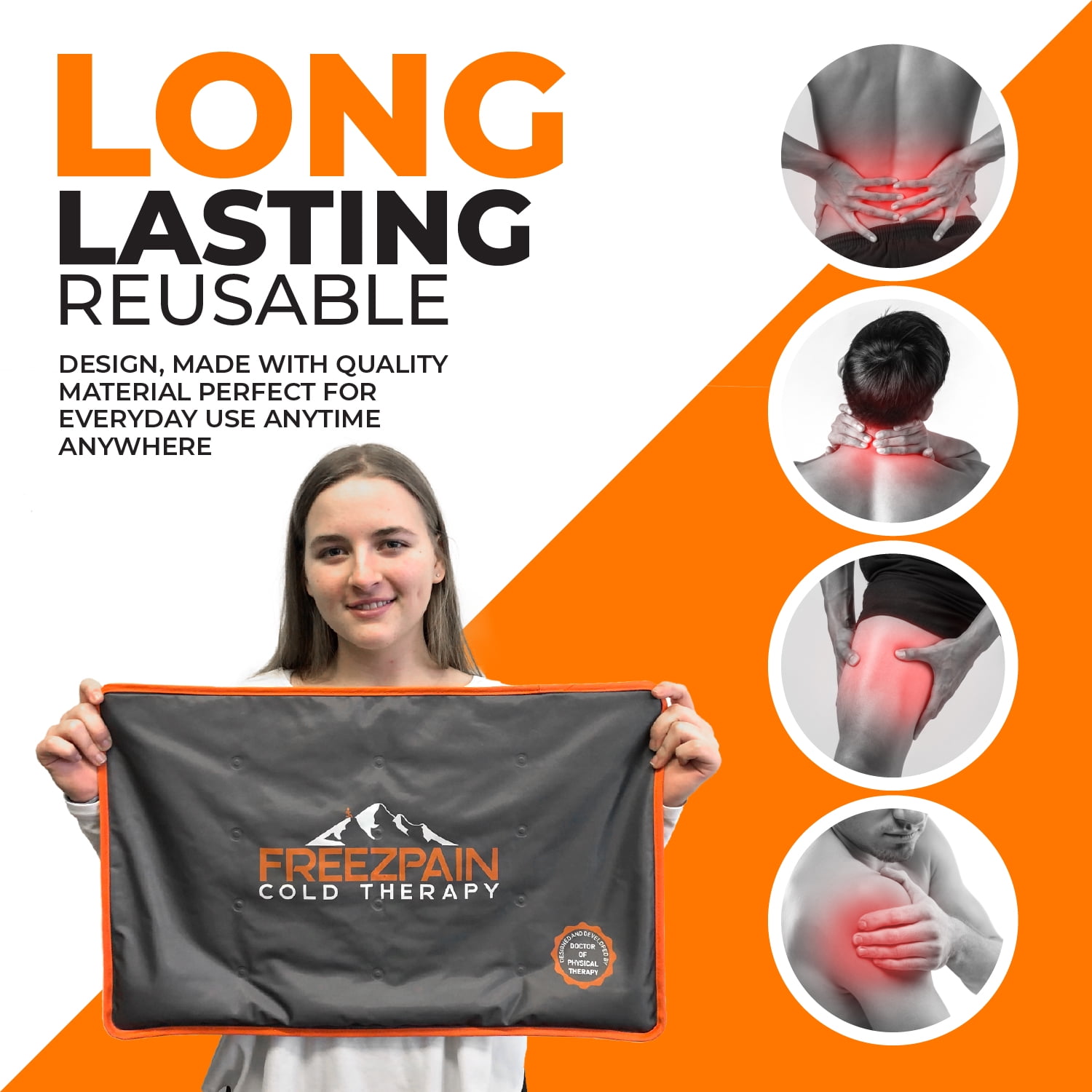 Freezpain Cold Therapy Extra Large Gel Pack (14.9" x 23.6")