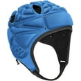 thumbnail image 1 of Soft Helmet Rugby Headguards 7v7 Rugby Helmet Soft Shell Helmet Soccer Head Protector Soft Padded Headgear Multi-Sports Padded Helmet Flag Football Helmet with Chin Strap for Youth Adult, 1 of 7