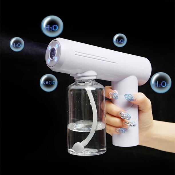 Desinfectantes pa máquinas nebulizadoras inalámbrica eléctrico recgable por USB de mano atomizador, nieb fina, adecuado pa perfecl Rociador desinfectante