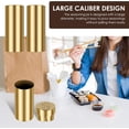 thumbnail image 7 of And Pepper Shakers With Pour Holes - Condiment Jar Seasoning Box Shaker Spice Tins For Outdoor Camping Activities - 2 Colors For Choose , Gold, 8.8X3.8cm, 7 of 7