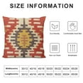 thumbnail image 5 of COMIO  PCS Set of Kilim Cushion Cover Jute Ethnic Pillow Boho Hand Shams Hippie Indian Throw Art, 5 of 5
