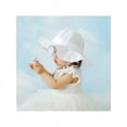 thumbnail image 2 of Toddler Baby Girls Outdoor Bucket Hats Kids Summer Sun Hat Beach Bonnet Cap Baby Sun Hat Outdoor Adjustable Beach Hat with Wide Brim White, 2 of 5