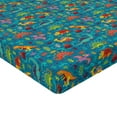 thumbnail image 2 of Ambesonne Dinosaur Fitted Sheet 2 Pcs Set, Prehistoric Period, Twin XL, Multicolor, 2 of 3