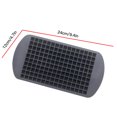 thumbnail image 2 of Mini molde para cubitos de hielo de 160 rejillas, molde para hacer cubitos de hielo para el hogar, bandeja rectangular congelada Worallymy JD711053771, 2 of 5