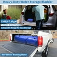 thumbnail image 2 of Depósito de Agua de 330 L/87.17 gal Contenedor Plegable Tanque de Agua Portátil Bolsa de Agua de Emergencia, 2 of 7