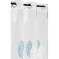 thumbnail image 3 of Safdie & Co. Rideau Double Feuille 84L Eau Reau Blanc, 3 of 3
