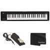 Korg microKEY2-49 Key iOS-Powerable USB MIDI Controller + Sustain Pedal