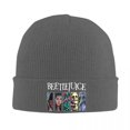 thumbnail image 3 of B-beetlejuice-gorro de punto de película de terror para hombre y mujer, gorros cálidos de invierno para fiesta de Halloween, regalos, 3 of 5