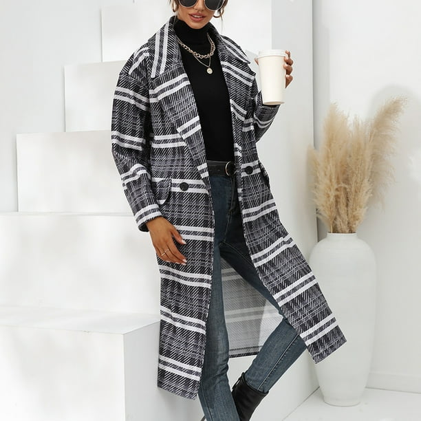 Printed vase shop coat