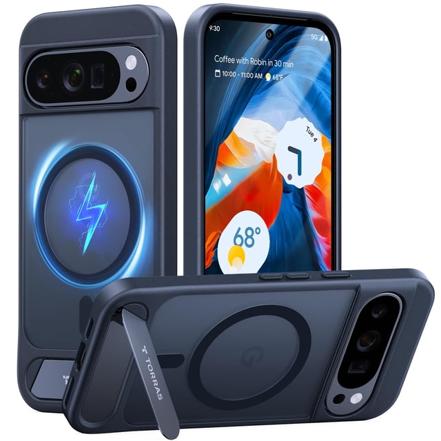 Funda de teléfono TORRAS Ostand L1 con soporte magnético para Google Pixel 10 Pro XL