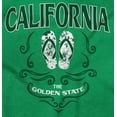 thumbnail image 2 of The Golden State of California Cool Women's Plus Size Graphic Tee Brisco Brands 3X, 2 of 3