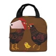 thumbnail image 1 of Disketp Chicken Farm Animal Bolsa Térmica para Almuerzo para Hombre y Mujer, Ideal para Trabajo, Senderismo y Picnic, 1 of 8