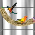 thumbnail image 1 of Hamaca de Estera de Hierba Marina para Pájaros Arfubye 75x18cm para Jaula de Loro, 1 of 7