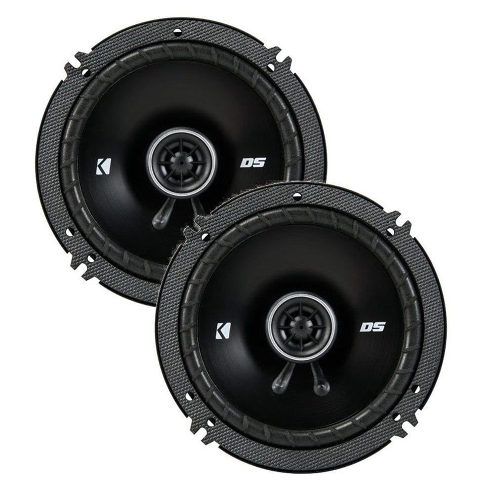 Kicker 43DSC6504 6.5" 240 Watt 2-Way 4-Ohm Car Audio Coaxial Speakers DSC6504 