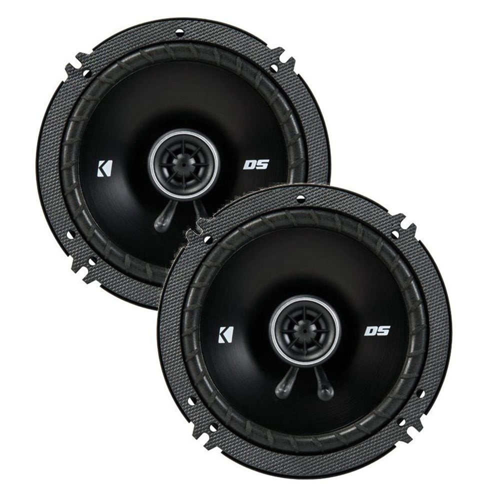 43DSC6504 KICKER 6.5Inch (160165mm) Coaxial Speakers, 4Ohm Walmart