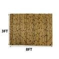 thumbnail image 2 of 3ft * 8ft Natural Burnt Bamboo Fence Garden Screen Rolled Fence, 2 of 6