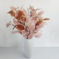 thumbnail image 5 of ZOELNIC 4Pcs Artificial Eucalyptus Leaves Stems Light Pink Faux Eucalyptus Plant Branches for Vase Filling Home Decoration Flowers Wedding Holiday Arrangement, 5 of 6