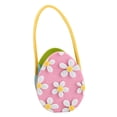 thumbnail image 2 of Bolsa de regalo de flores de Pascua, recuerdo de fiesta, dulces reutilizables, niños, truco o trato, linda Rosa, 2 of 9