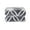 11-Geometric Star, variant on SUNNY HEAT Electric Heated Blanket Twin size 62''x84'' Warm Machine Washable- black and white