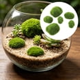 thumbnail image 4 of SeekLGT Artificial Moss Rocks Decorative Green Moss Stones, Long Hairy Faux Moss Covered Balls for Fish Landscaping Aquarium, Home Tabletop Plant Wall Decor, 24 PC, 4 of 9