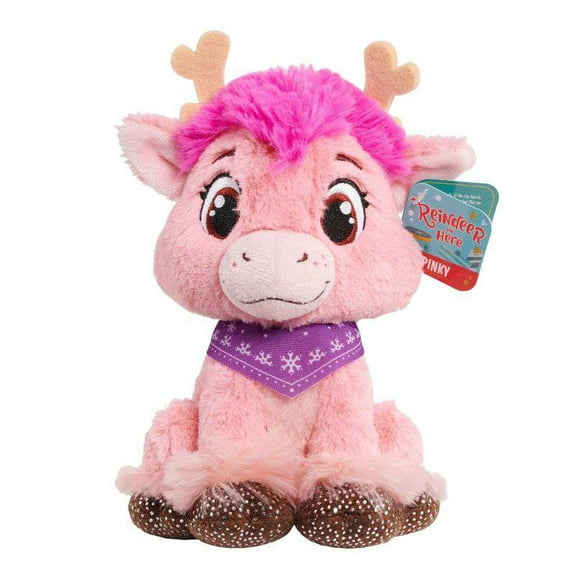Reindeer in Here Plush Pinky New with Tag